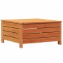 Taburete de jardín con cojín madera maciza de pino marrón cera de , Sofás de exterior - Ref: Foro24-844928, Precio: 88,02 €, ...