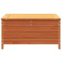 Taburete de jardín con cojín madera maciza de pino marrón cera de , Sofás de exterior - Ref: Foro24-844928, Precio: 88,02 €, ...