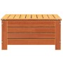 Taburete de jardín con cojín madera maciza de pino marrón cera de , Sofás de exterior - Ref: Foro24-844928, Precio: 88,02 €, ...