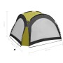 Carpa de fiesta con LED 4 paredes laterales verde 3,6x3,6x2,3 m de vidaXL, Carpas y cenadores - Ref: Foro24-92237, Precio: 14...