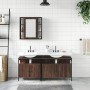 Set de muebles de baño 3 pzas madera contrachapada roble marrón de , Muebles de baño - Ref: Foro24-3214729, Precio: 174,92 €,...