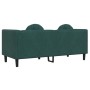 Sofá con cojines 2 plazas terciopelo verde oscuro de , Sofás - Ref: Foro24-372634, Precio: 241,24 €, Descuento: %