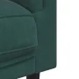 Sofá con cojines 2 plazas terciopelo verde oscuro de , Sofás - Ref: Foro24-372634, Precio: 237,85 €, Descuento: %