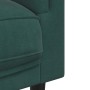Sofá con cojines 2 plazas terciopelo verde oscuro de , Sofás - Ref: Foro24-372634, Precio: 241,24 €, Descuento: %