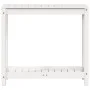 Mesa de plantación con estante madera pino blanco 82,5x35x75 cm de , Soportes para macetas - Ref: Foro24-832388, Precio: 72,7...