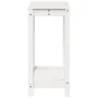 Mesa de plantación con estante madera pino blanco 82,5x35x75 cm de , Soportes para macetas - Ref: Foro24-832388, Precio: 72,7...