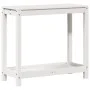 Mesa de plantación con estante madera pino blanco 82,5x35x75 cm de , Soportes para macetas - Ref: Foro24-832388, Precio: 72,7...