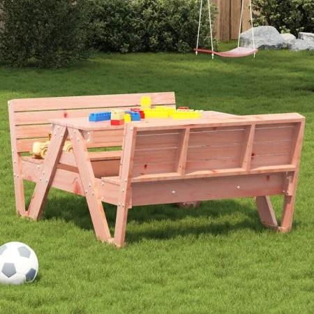 Mesa de pícnic para niños madera maciza Douglas 88x122x58 cm de , Mesas de jardín - Ref: Foro24-832604, Precio: 110,76 €, Des...