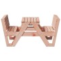 Mesa de pícnic para niños madera maciza Douglas 88x122x58 cm de , Mesas de jardín - Ref: Foro24-832604, Precio: 131,96 €, Des...