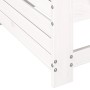 Sofá de jardín con reposabrazo mesa auxiliar madera pino blanco de , Sofás de exterior - Ref: Foro24-844879, Precio: 74,17 €,...