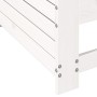 Sofá jardín con reposabrazos y cojín madera maciza pino blanco de , Sofás de exterior - Ref: Foro24-844921, Precio: 97,37 €, ...
