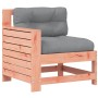 Sofá de jardín con reposabrazos y cojín madera maciza Douglas de , Sofás de exterior - Ref: Foro24-844923, Precio: 85,34 €, D...