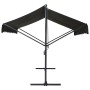 Toldo de pie independiente gris antracita 400x300 cm de vidaXL, Sombrillas - Ref: Foro24-145886, Precio: 433,66 €, Descuento: %