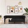 Chesterfield 3-Sitzer-Sofa aus schwarzem Stoff von , Sofas - Ref: Foro24-372558, Preis: 318,64 €, Rabatt: %