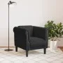Sillón de terciopelo negro de , Sofás - Ref: Foro24-372570, Precio: 175,29 €, Descuento: %