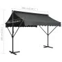 Toldo de pie independiente gris antracita 300x300 cm de vidaXL, Sombrillas - Ref: Foro24-145885, Precio: 285,09 €, Descuento: %