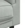 Armchair with light gray velvet cushion by , Sofas - Ref: Foro24-372622, Price: 136,85 €, Discount: %