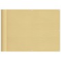 Pantalla de balcón 100% poliéster Oxford color arena 75x1000 cm de , Sombrillas - Ref: Foro24-4000027, Precio: 38,66 €, Descu...