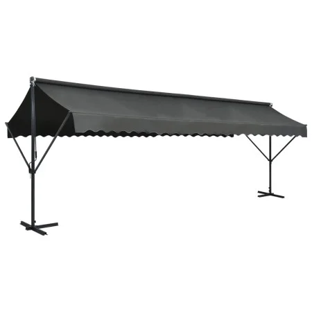 Toldo de pie independiente gris antracita 600x300 cm de vidaXL, Sombrillas - Ref: Foro24-145888, Precio: 374,30 €, Descuento: %