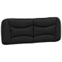 Bed frame with LED synthetic leather black white 120x200 cm by , Beds and slatted bases - Ref: Foro24-3213925, Price: 174,03 ...