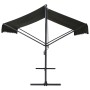 Toldo de pie independiente gris antracita 600x300 cm de vidaXL, Sombrillas - Ref: Foro24-145888, Precio: 528,26 €, Descuento: %