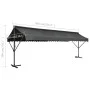 Toldo de pie independiente gris antracita 600x300 cm de vidaXL, Sombrillas - Ref: Foro24-145888, Precio: 374,30 €, Descuento: %