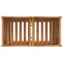Jardinera con forro madera maciza de acacia 84x42x100 cm de , Maceteros y jardineras - Ref: Foro24-366439, Precio: 162,53 €, ...