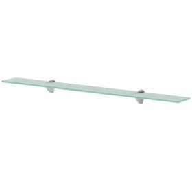 Estante flotante de cristal 90x10 cm 8 mm en Estanterías | Comprar online en Foru.es