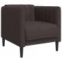 Sillón de tela marrón oscuro de , Sofás - Ref: Foro24-372598, Precio: 122,83 €, Descuento: %