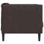 Sillón de tela marrón oscuro de , Sofás - Ref: Foro24-372598, Precio: 122,83 €, Descuento: %