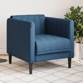 Sillón de tela azul de , Sofás - Ref: Foro24-372601, Precio: 158,89 €, Descuento: %