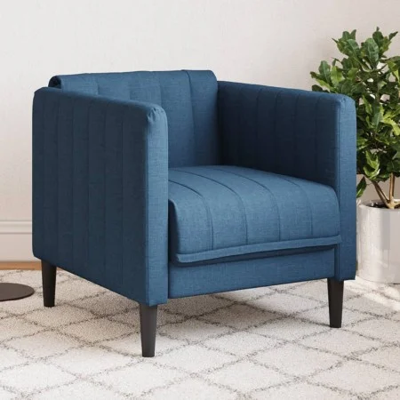 Sillón de tela azul de , Sofás - Ref: Foro24-372601, Precio: 158,89 €, Descuento: %