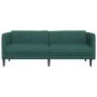 Sofá de 3 plazas tela verde oscuro de , Sofás - Ref: Foro24-372617, Precio: 307,74 €, Descuento: %