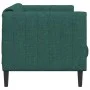 Sofá de 3 plazas tela verde oscuro de , Sofás - Ref: Foro24-372617, Precio: 307,74 €, Descuento: %