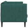 Sofá de 3 plazas tela verde oscuro de , Sofás - Ref: Foro24-372617, Precio: 313,26 €, Descuento: %