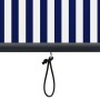 Estor enrollable de exterior azul y blanco 80x250 cm de vidaXL, Persianas y estores - Ref: Foro24-145949, Precio: 42,70 €, De...