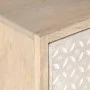 Mesita de noche madera maciza de mango y hierro 40x30x50 cm de , Mesitas de noche - Ref: Foro24-372009, Precio: 77,37 €, Desc...