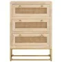 Cómoda madera maciza de mango y hierro 55x30x76 cm de , Taquillas y armarios de almacenamiento - Ref: Foro24-372021, Precio: ...