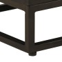 Mesita de noche madera maciza mango y hierro negro 40x30x50 cm de , Mesitas de noche - Ref: Foro24-371999, Precio: 79,94 €, D...
