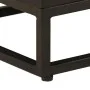 Mesita de noche madera maciza mango y hierro negro 40x30x50 cm de , Mesitas de noche - Ref: Foro24-371999, Precio: 79,24 €, D...
