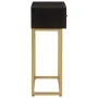 Mesa consola madera maciza de mango y hierro negro 90x30x76 cm de , Mesas auxiliares - Ref: Foro24-372028, Precio: 187,96 €, ...