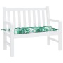 Cojín banco de jardín tela Oxford estampado hojas 100x50x7 cm de , Cojines para sillas y sofás - Ref: Foro24-378930, Precio: ...