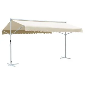Toldo de pie independiente color crema 600x300 cm de vidaXL, Sombrillas - Ref: Foro24-145884, Precio: 346,70 €, Descuento: %