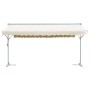 Toldo de pie independiente color crema 600x300 cm de vidaXL, Sombrillas - Ref: Foro24-145884, Precio: 352,42 €, Descuento: %