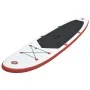 Red and white inflatable SUP paddle surf board set by vidaXL, Paddleboards - Ref: Foro24-92201, Price: 192,26 €, Discount: %