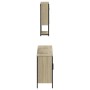 Set de muebles de baño 3 pzas madera contrachapada roble Sonoma de , Muebles de baño - Ref: Foro24-3214671, Precio: 173,88 €,...