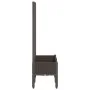 Jardinera con enrejado PP marrón 80x40x142 cm de , Maceteros y jardineras - Ref: Foro24-367925, Precio: 80,48 €, Descuento: %