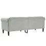Sofá de 3 plazas terciopelo gris claro de , Sofás - Ref: Foro24-372585, Precio: 222,65 €, Descuento: %
