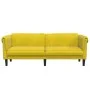 Yellow velvet 3-seater sofa by , Sofas - Ref: Foro24-372591, Price: 268,55 €, Discount: %