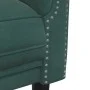 Sofá de 3 plazas terciopelo verde oscuro de , Sofás - Ref: Foro24-372587, Precio: 266,38 €, Descuento: %